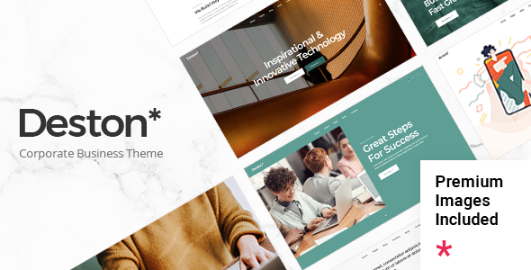 Preview image for Deston - Corporate Business WordPress Theme