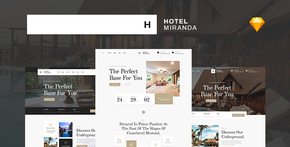 Miranda Hotel Design Sketch Template