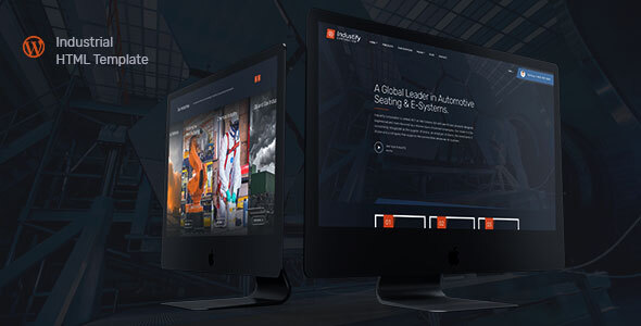 Product preview supplied for Industify | Industry HTML Template