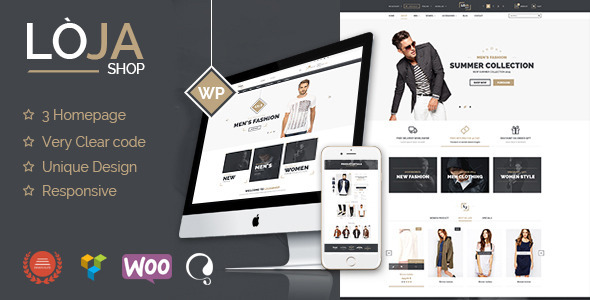 Preview image for Loja - Responsive WooCommerce Theme