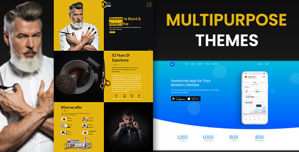 Multipurpose Themes - PSD Template listing image
