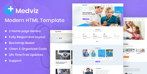 Preview image for Medviz - Health & Medical template