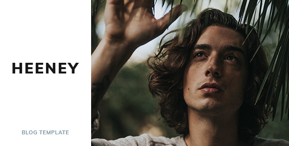 Heeney - Blog PSD Template listing image