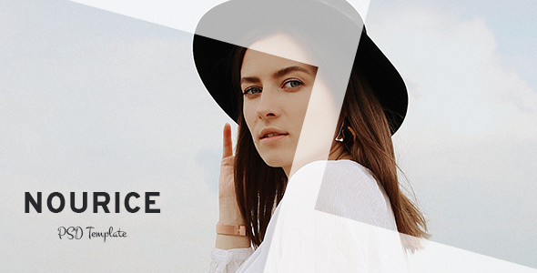 Preview image for Nourice - Blog & Shop PSD Template