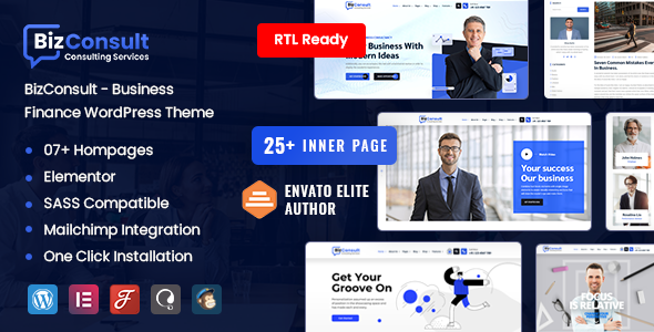 BizConsult | Corporate Business Creative WordPress Theme