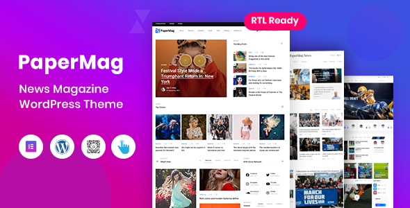 PaperMag — News, Blog & Magazine WordPress Theme