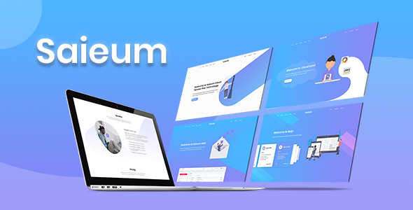 Preview image for Saieum - Software, App & Product Showcase Landing HTML Template
