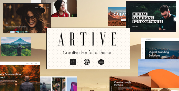 Preview image for Artive - Creative Portfolio Theme