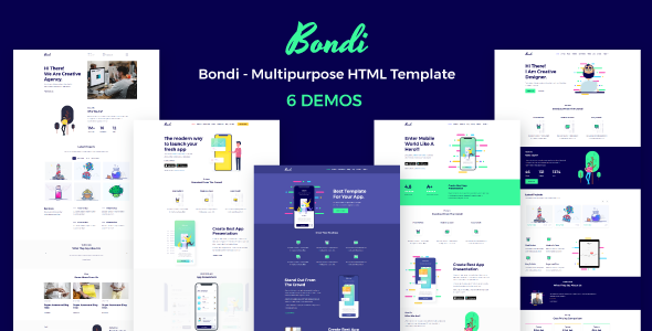 Bondi - Multipurpose HTML Template