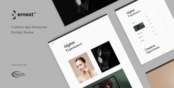 Ernest - Creative Portfolio HTML Template