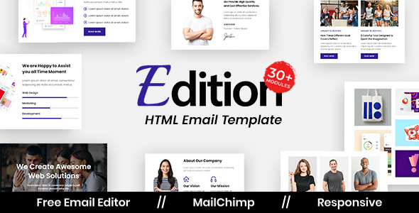 Edition Agency - Multipurpose Responsive Email Template