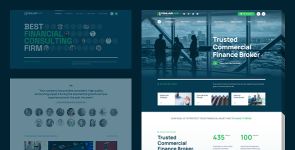 FinLab – Business, Consulting WordPress Theme listing image
