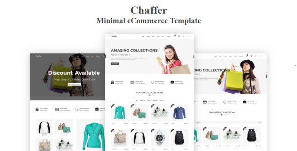 Chaffer - Minimal eCommerce Template listing image