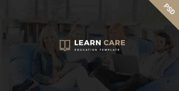 LearnCare- Educational PSD Template
