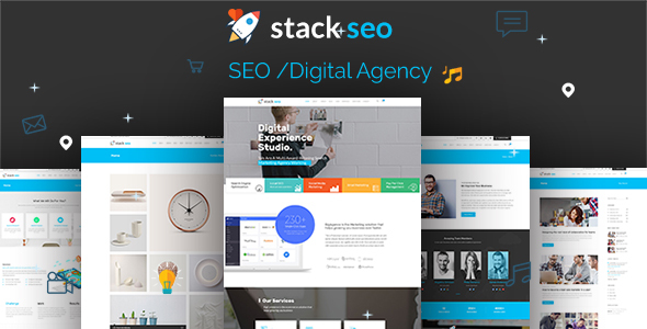 Preview image for Stack-SEO - Internet Marketing and SEO Responsive Template