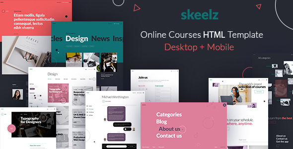 Preview image for Skeelz - Online Courses Service