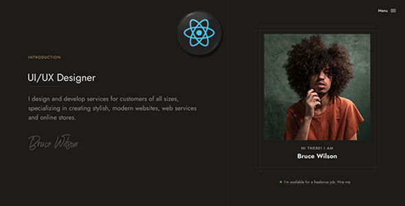 Resumo | Personal Portfolio React NextJS Template
