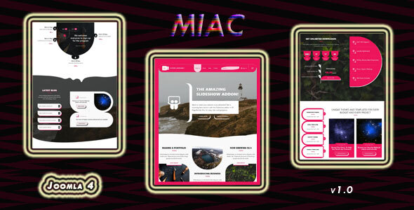 Miac - Modern Joomla Template