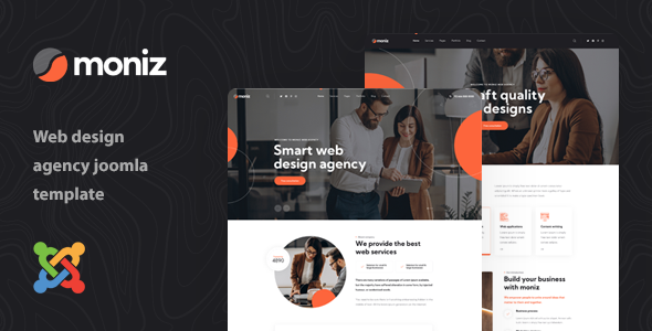 Moniz - Web Design Agency Joomla 6 Template