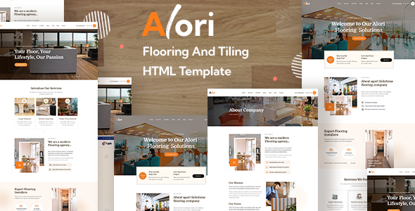 Alori - Flooring and Tiling HTML Template product preview