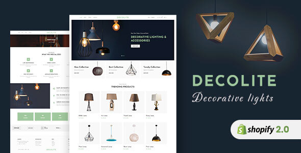 Decolite - Interior Furniture, Lights Shop Shopify Theme