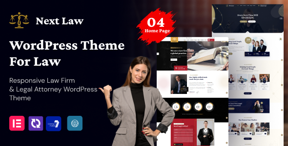 Nextlaw - Lawyer WordPress Theme