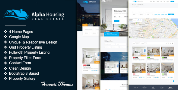 Alpha Housing - Real Estate Multipurpose Template