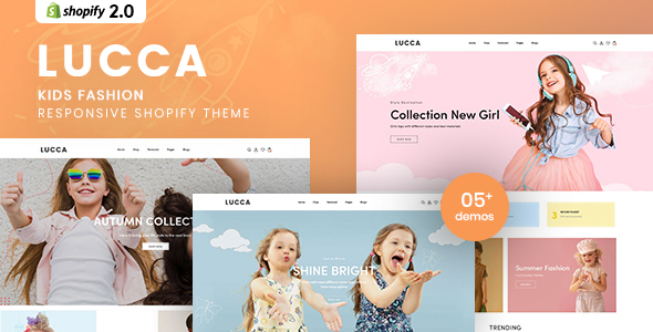 Lucca - Kids Fashion Responsive Shopify Theme