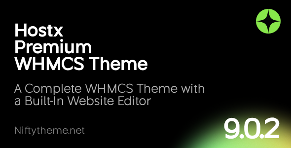 HostX - Premium WHMCS Theme listing image