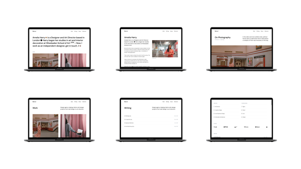 Preview image for Beirut – A Portfolio Theme for Ghost