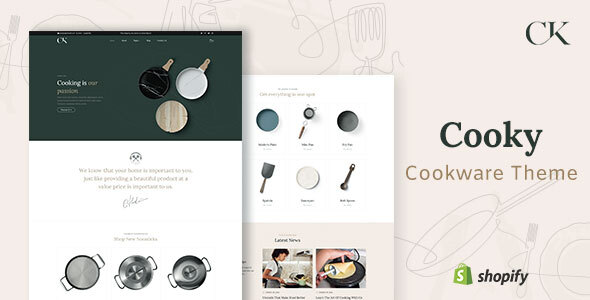 Preview image for Cooky - Kitchen Furniture Shopify Theme