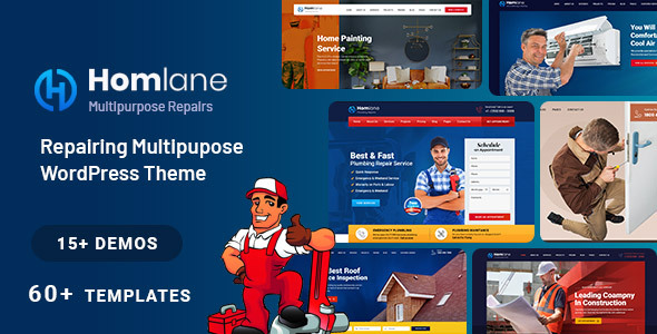 Homlane - Multipurpose Servicing And Repairing WordPress Theme listing image