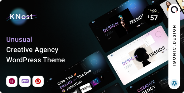Knost - Creative Agency & Portfolio Website WordPress Theme