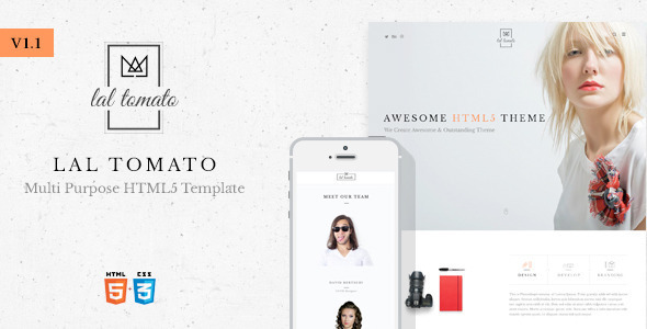 Lal Tomato | Multi-purpose HTML5 Template listing image