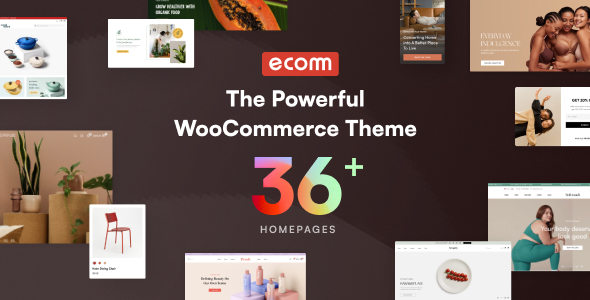 Preview image for Ecomm - The Powerful WooCommerce Theme