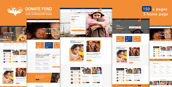 Donate Fund - Charity Nonprofit HTML 5 Template