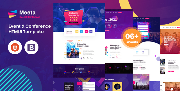 Meeta - Event Conference HTML Template