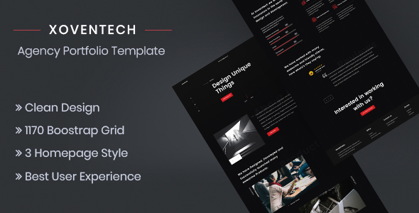 XovenTech || Agency Portfolio Template