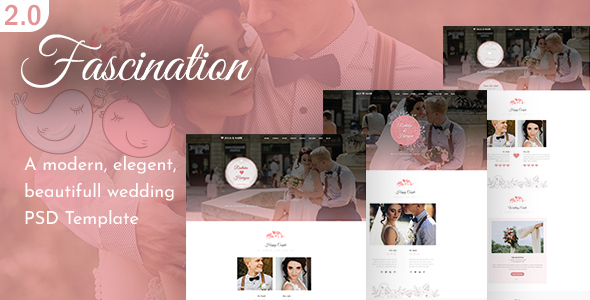 Fascination - Wedding HTML5 Template
