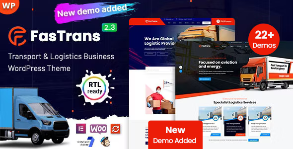 Fastrans - Transport & Logistics WordPress