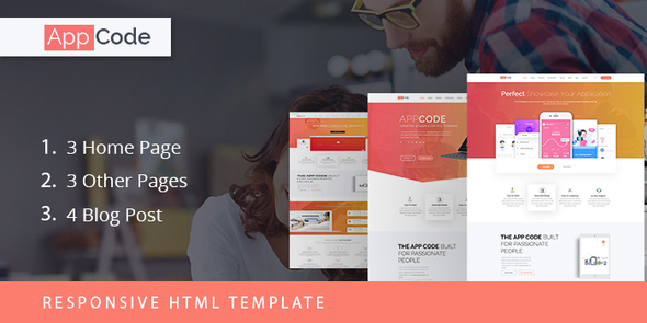 Product preview supplied for AppCode - Responsive Mobile App Website Template