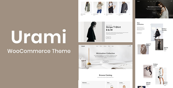 Urami WP - Modern minimalist WooCommerce theme listing image