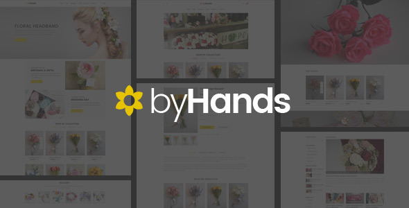 Preview image for ByHands - Flower Store Virtuemart Template