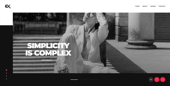 Bigex - Portfolio WordPress Theme