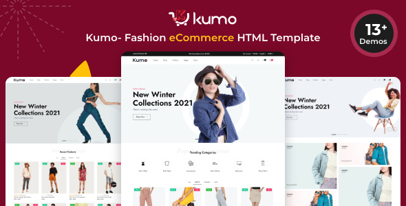 Preview image for Kumo- Fashion eCommerce HTML Template