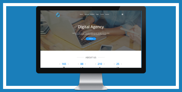 Digital Agency Landing Template