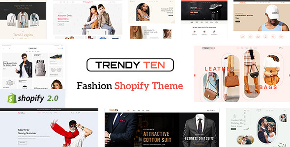 TrendyTen - Multipurpose Shopify