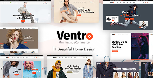 Ventro - Fashion Ecommerce HTML Template