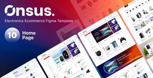 Oesus - Electronics Ecommerce Figma