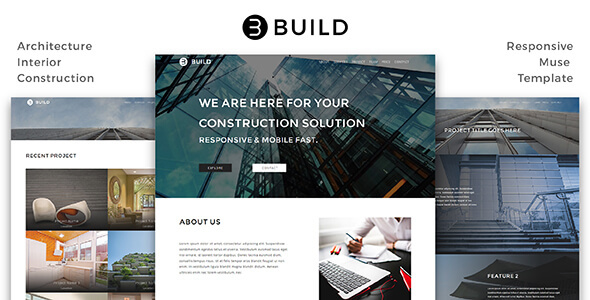 Build_Architecture / Interior / Construction Muse Template listing image
